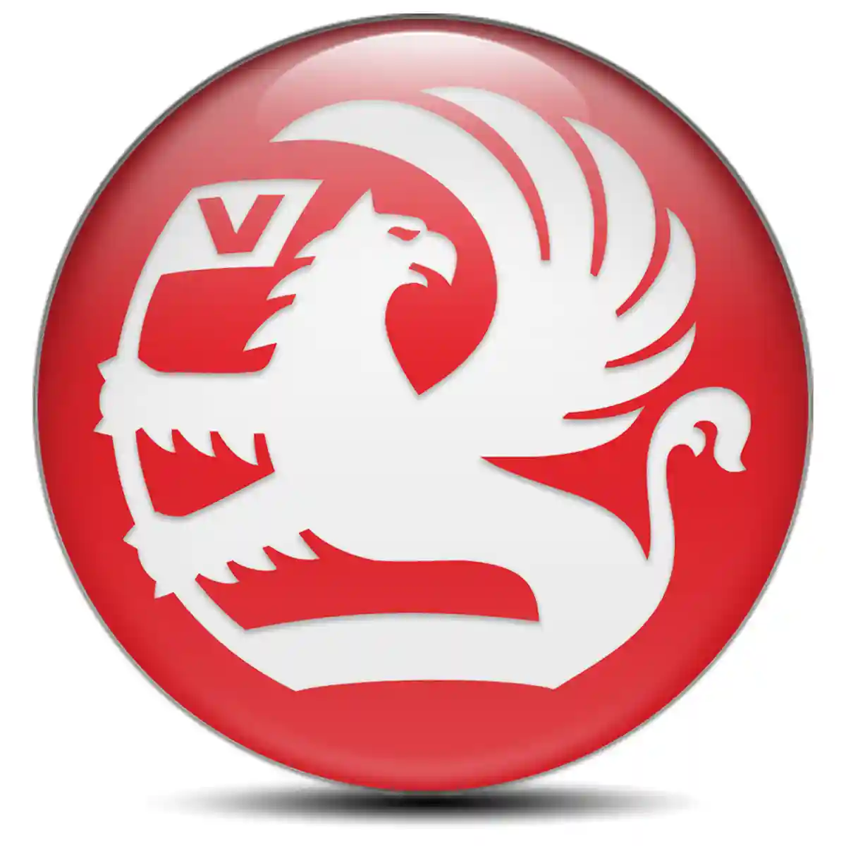Vauxhall Domed Sticker Refined Design