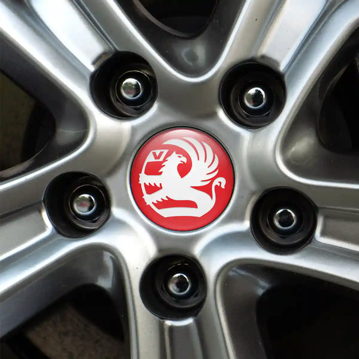 Vauxhall Domed Sticker Refined Design