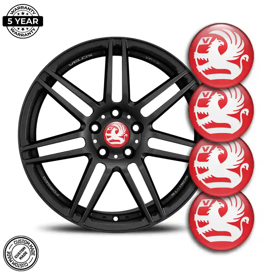 Vauxhall Domed Sticker Refined Design