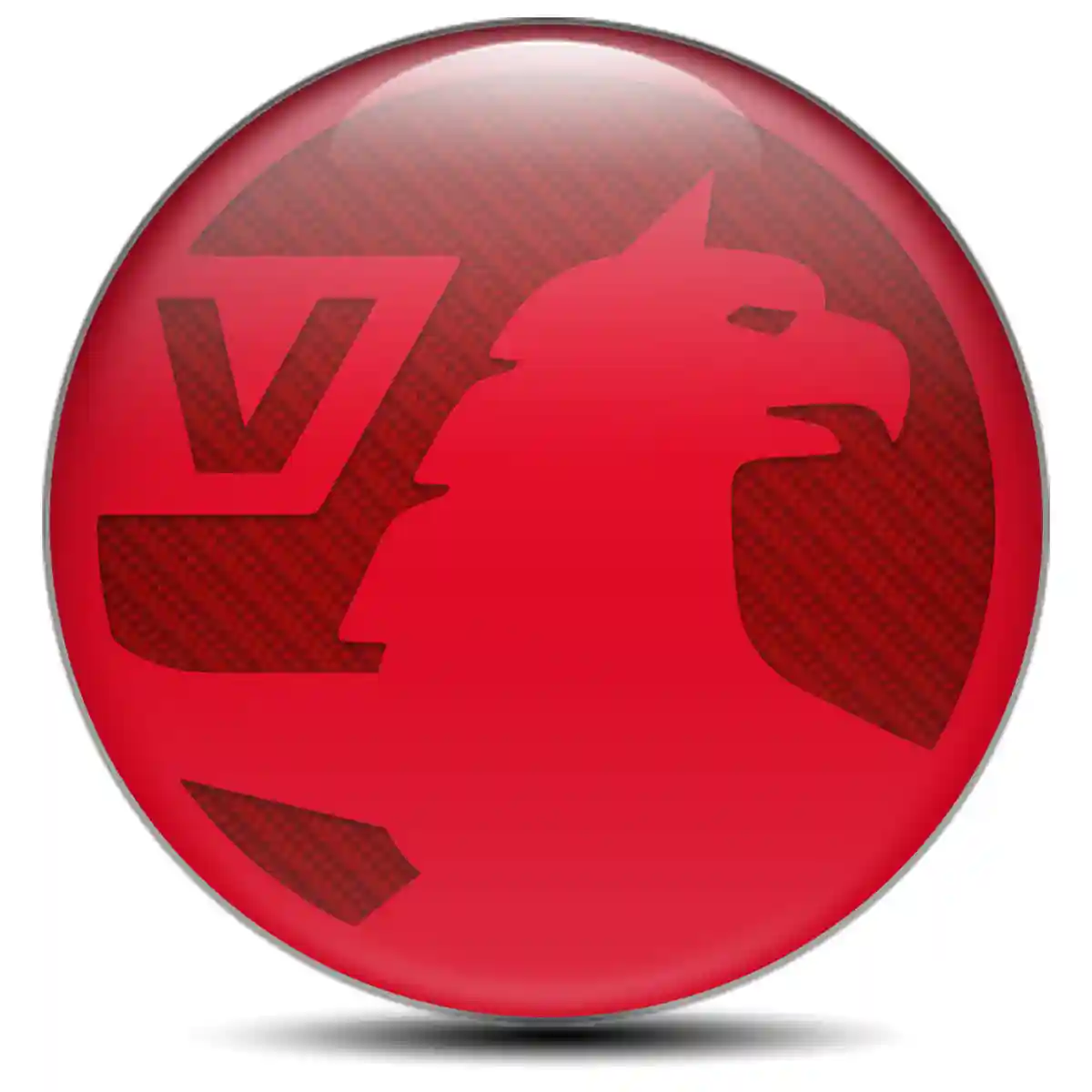 Vauxhall Domed Sticker Self-Adhesive Superior Craft