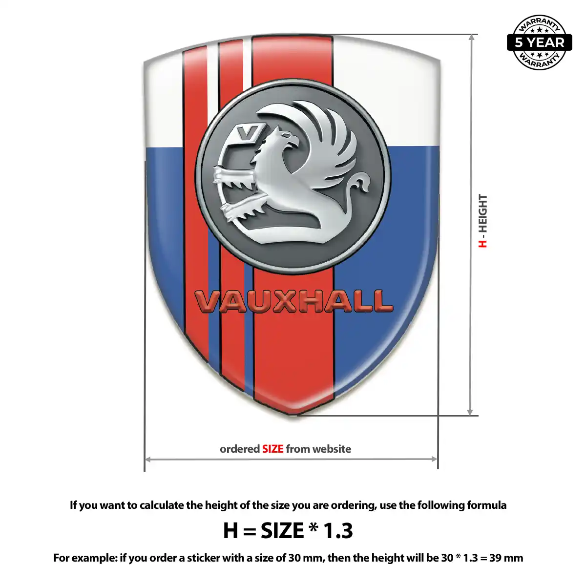 Vauxhall Emblem Badge Interior Elegance
