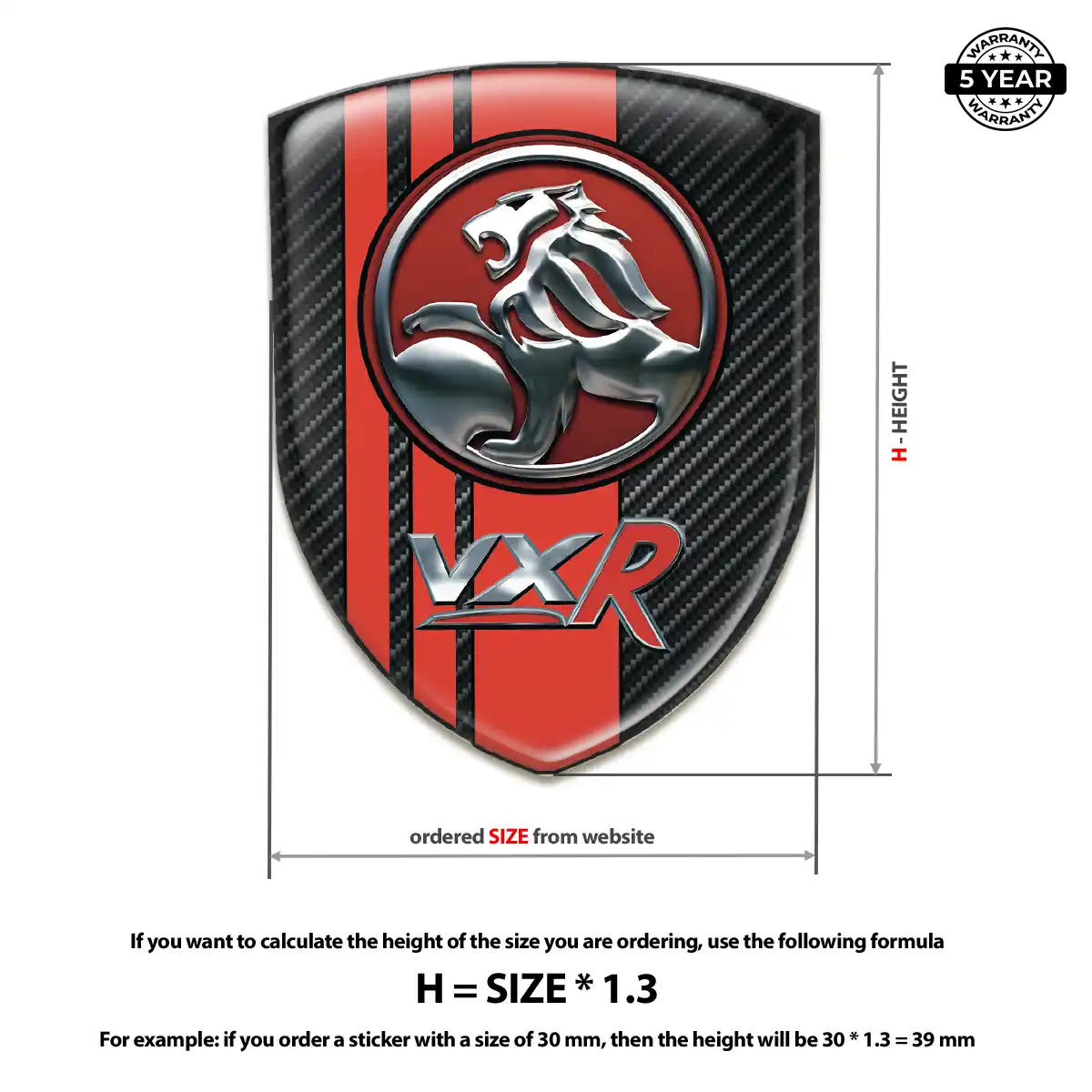 Vauxhall Emblem Badge Interior Luxe