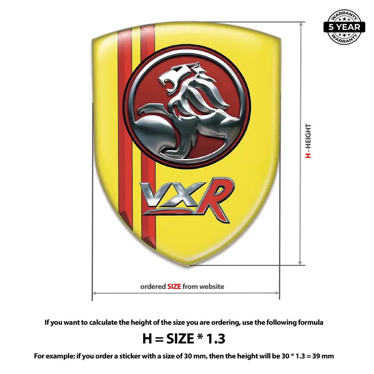 Vauxhall Emblem Badge Logo Interior Luxe