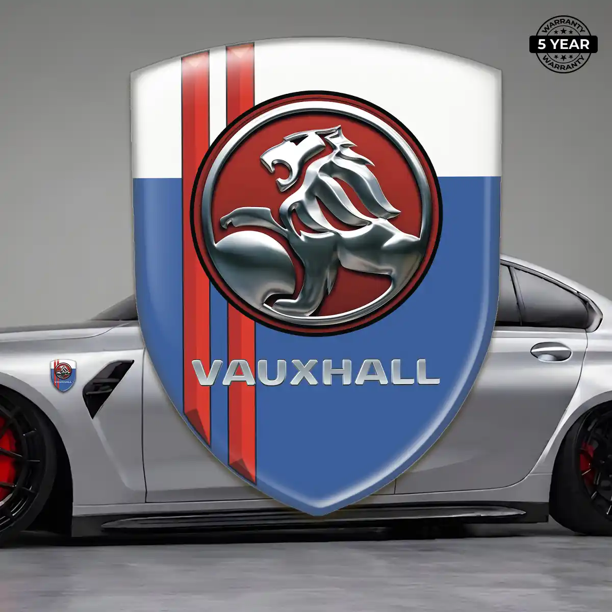 Vauxhall Emblem Badge Logo Opulent Line