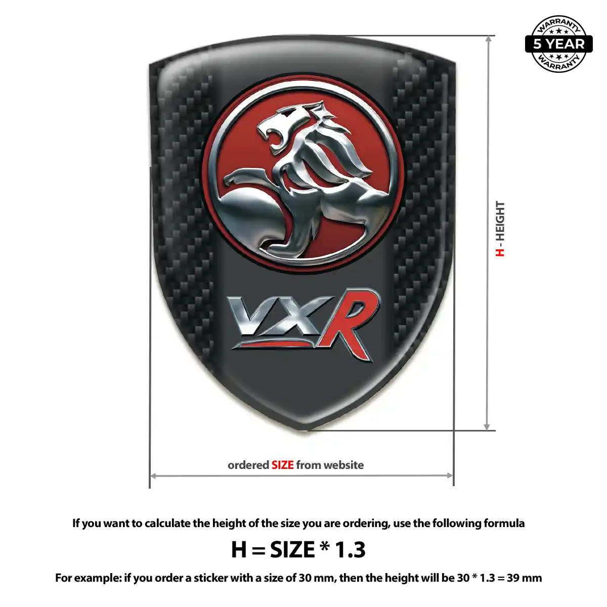 Vauxhall Emblem Badge Logo Signature Grade