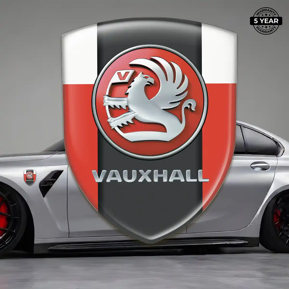 Vauxhall Emblem Badge Premium Dome