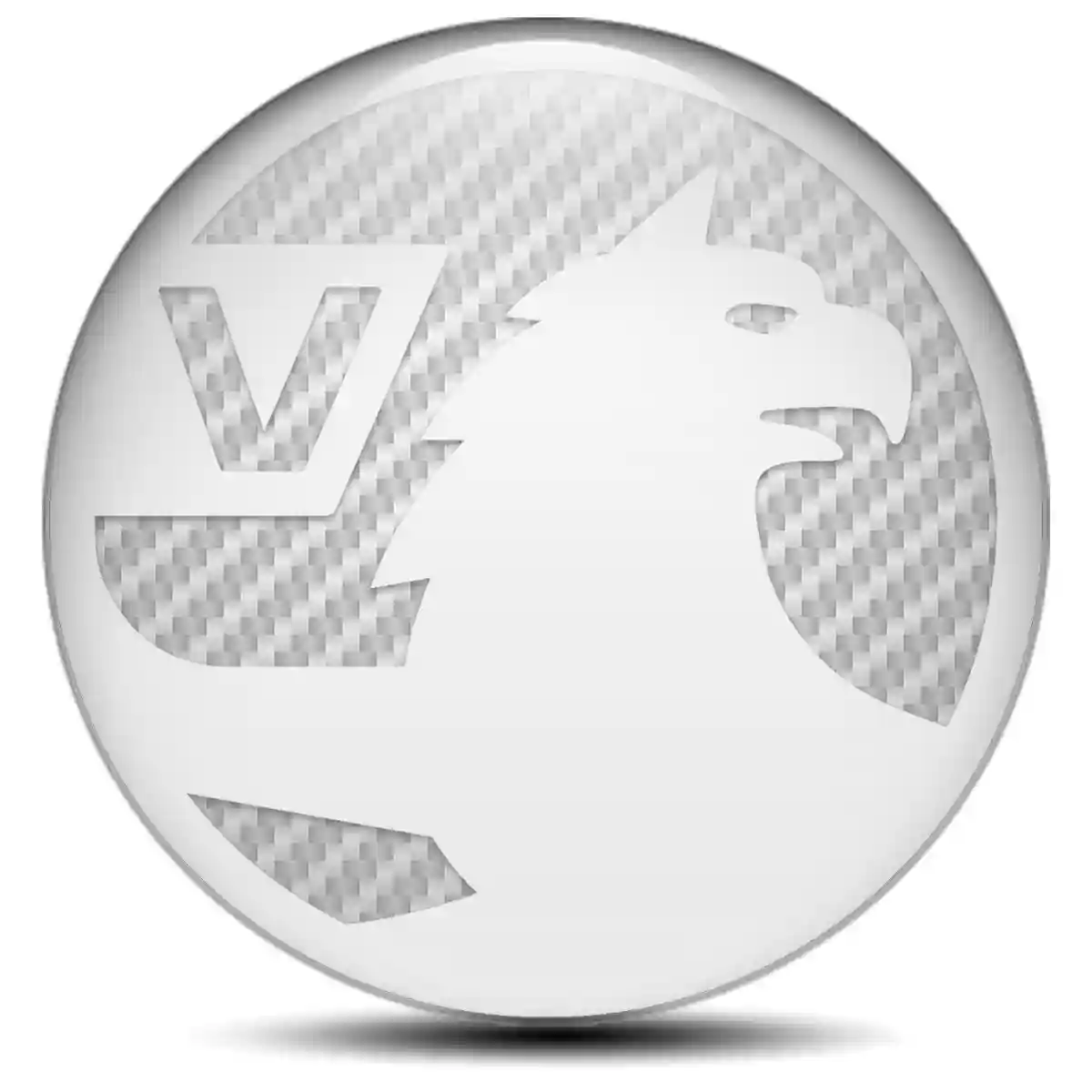 Vauxhall Emblem Center Hub Cap Self-Adhesive Elite Finish