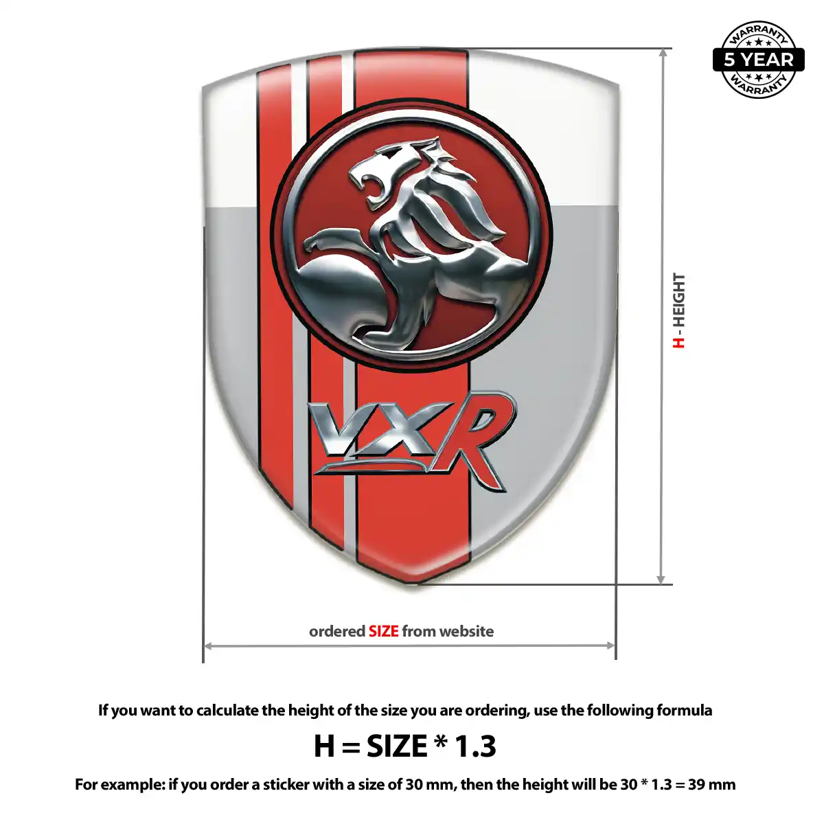 Vauxhall Emblem Crest Cabin Style