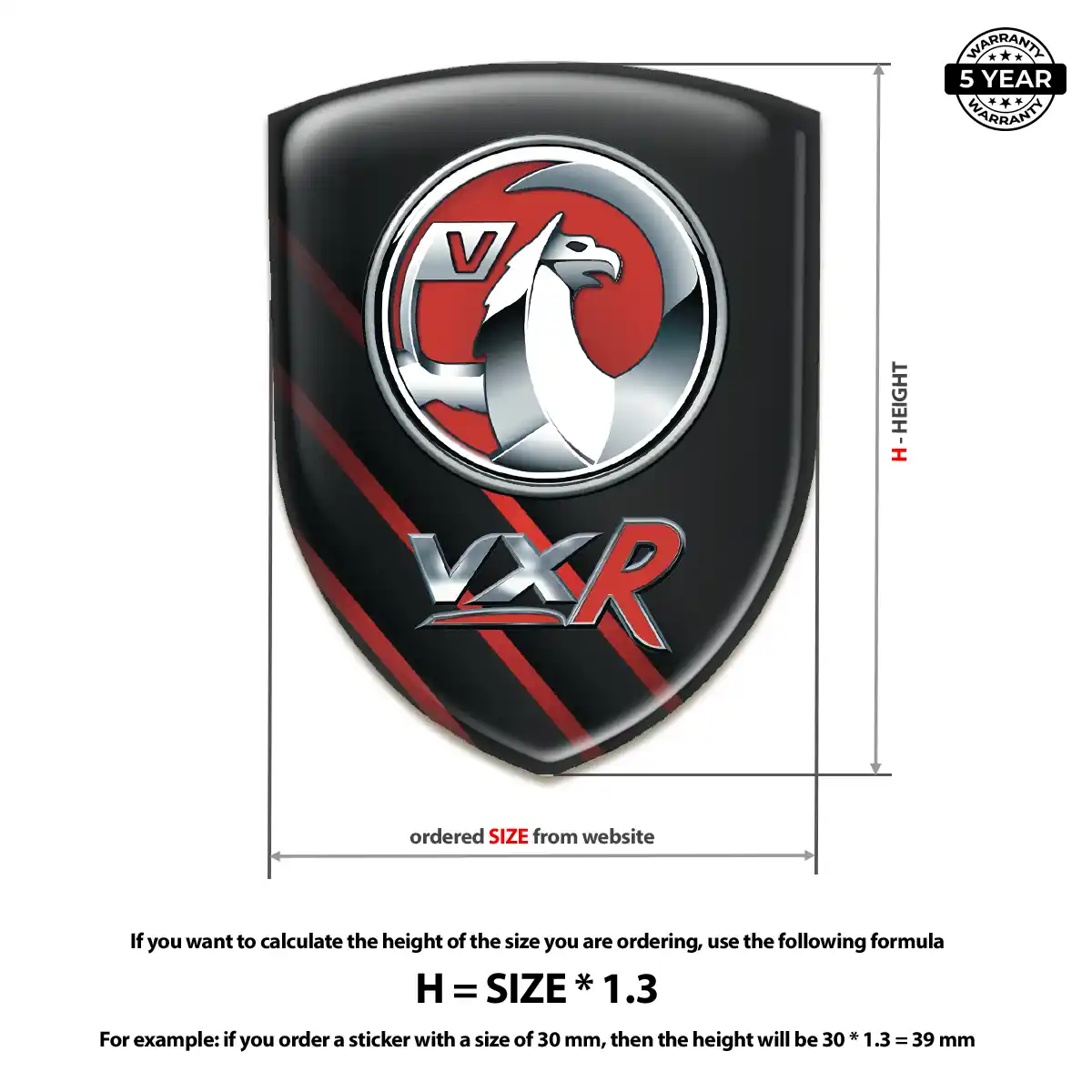 Vauxhall Emblem Crest Noble Edition