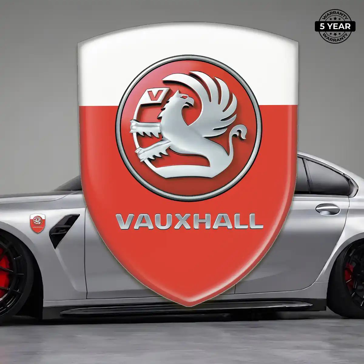 Vauxhall Emblem Crest Refined Design