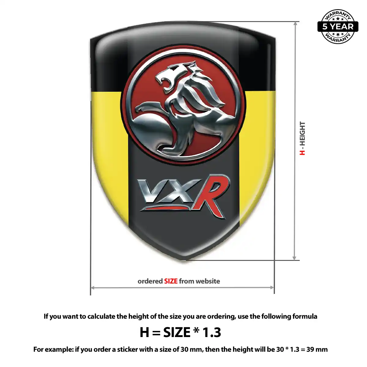 Vauxhall Emblem Crest Sleek Style