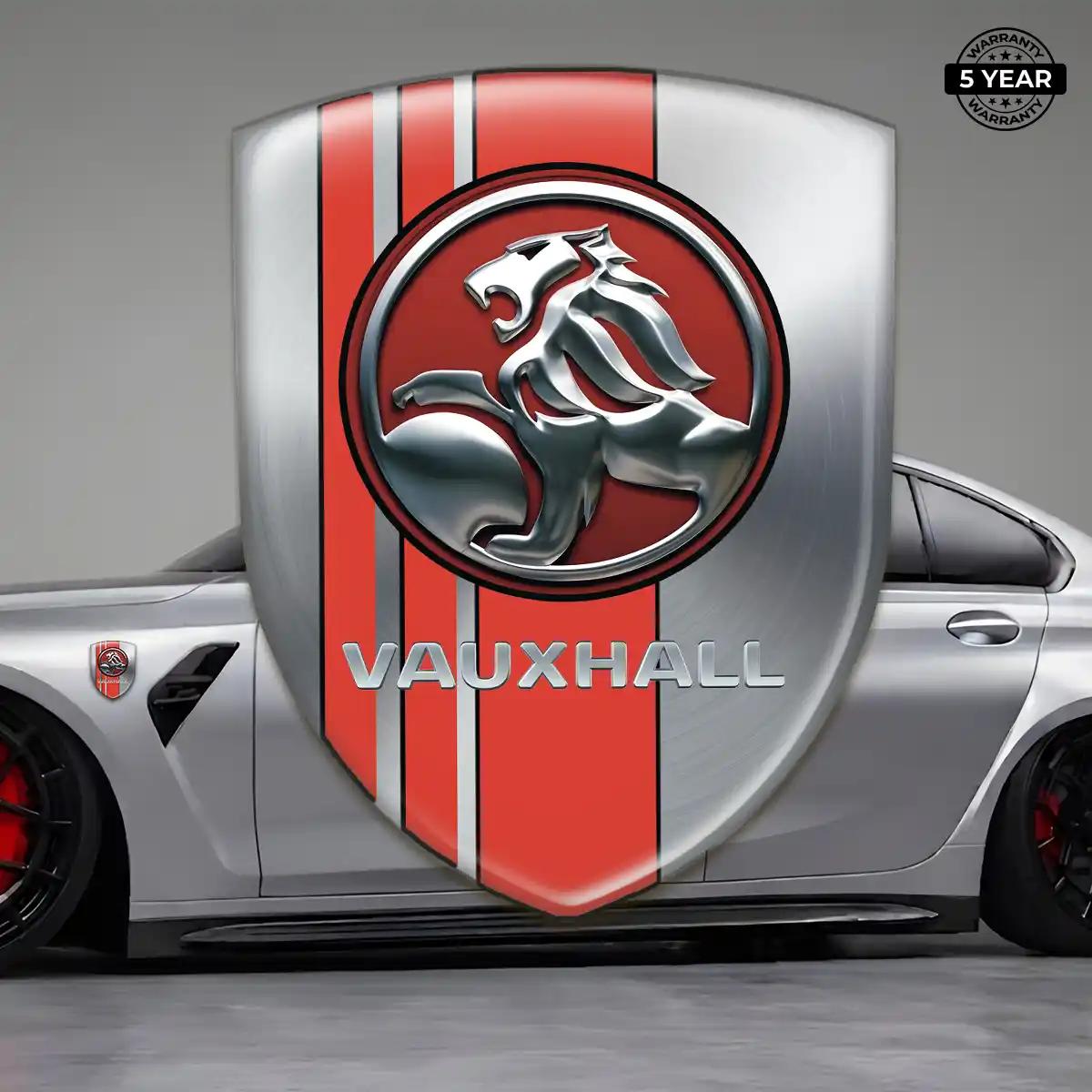Vauxhall Emblem Domed Badge Interior Elegance