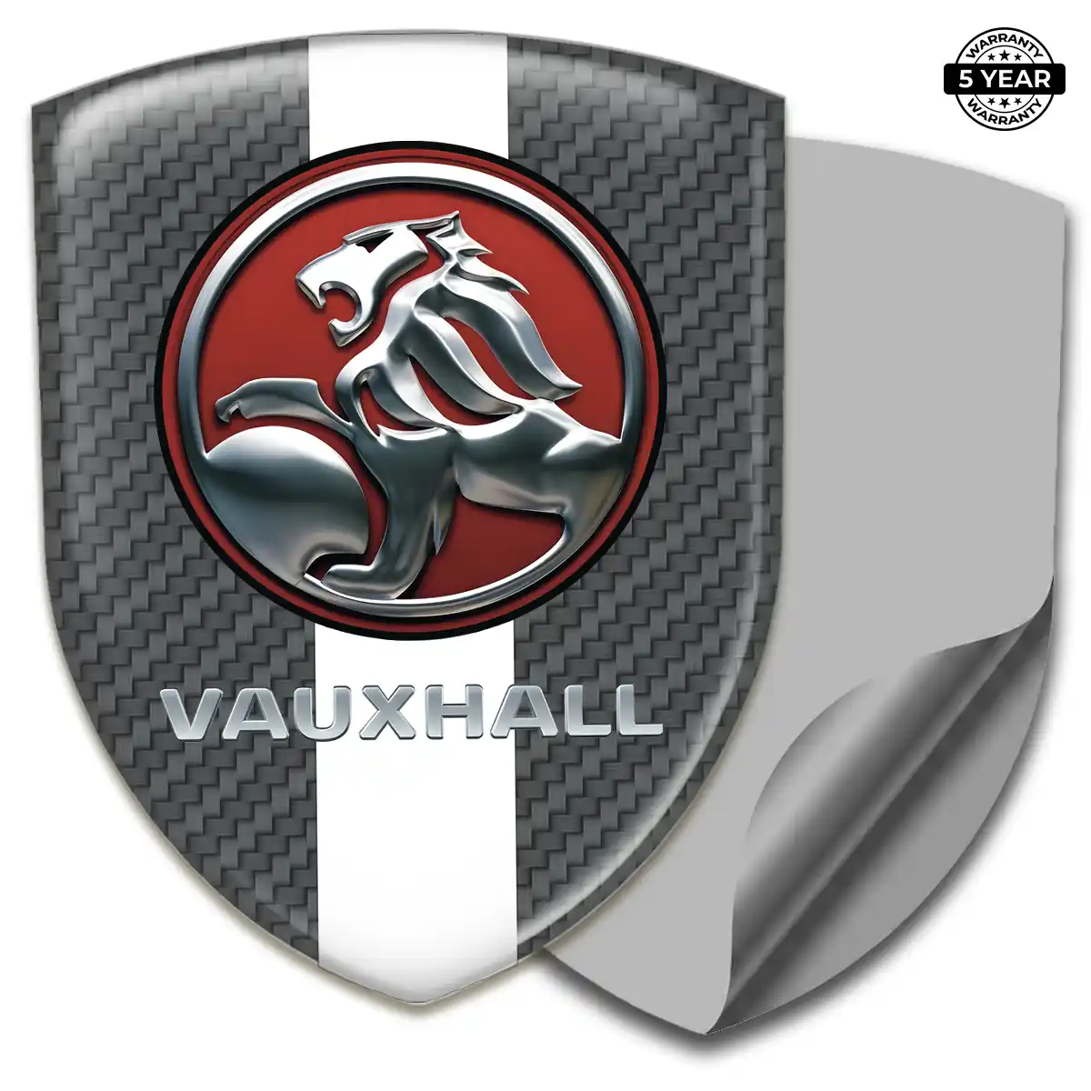 Vauxhall Emblem Domed Badge Prestige Line