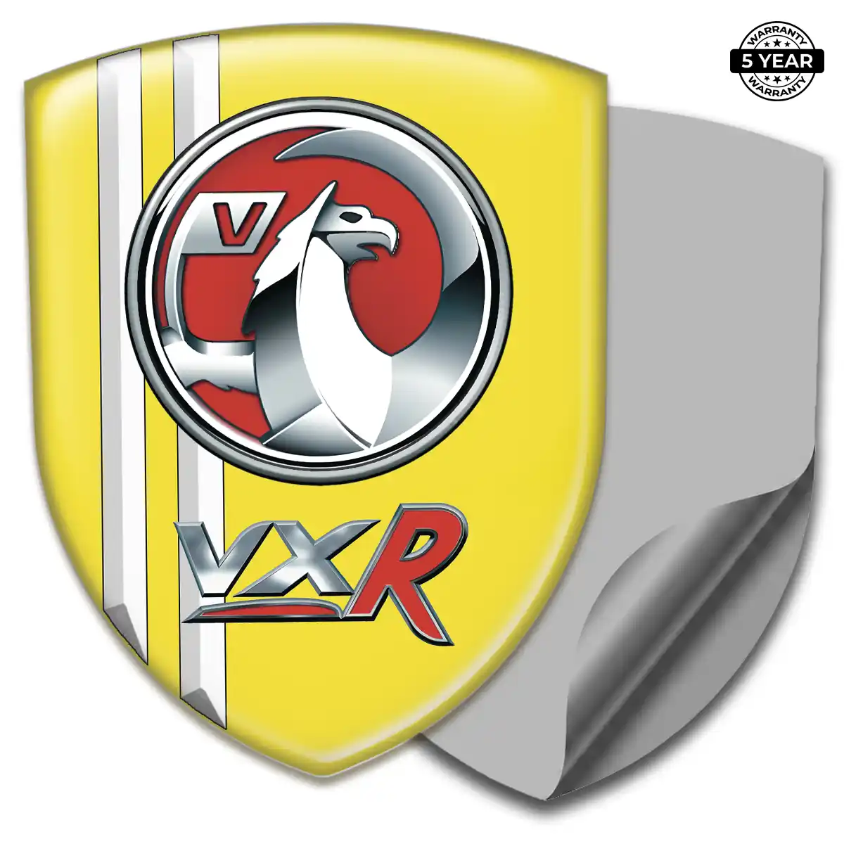 Vauxhall Emblem Domed Badge Refined Design