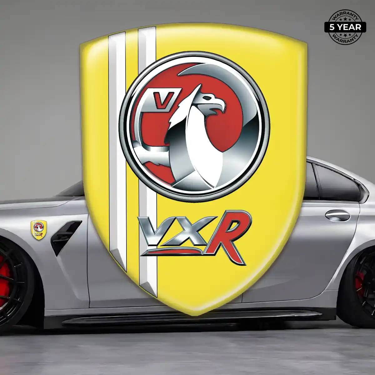 Vauxhall Emblem Domed Badge Refined Design