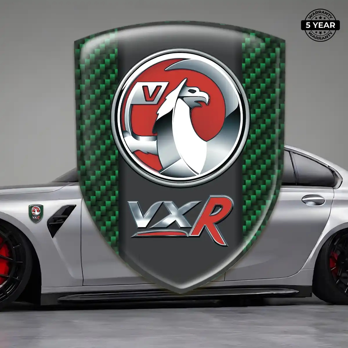 Vauxhall Emblem Domed Badge Resin Elite