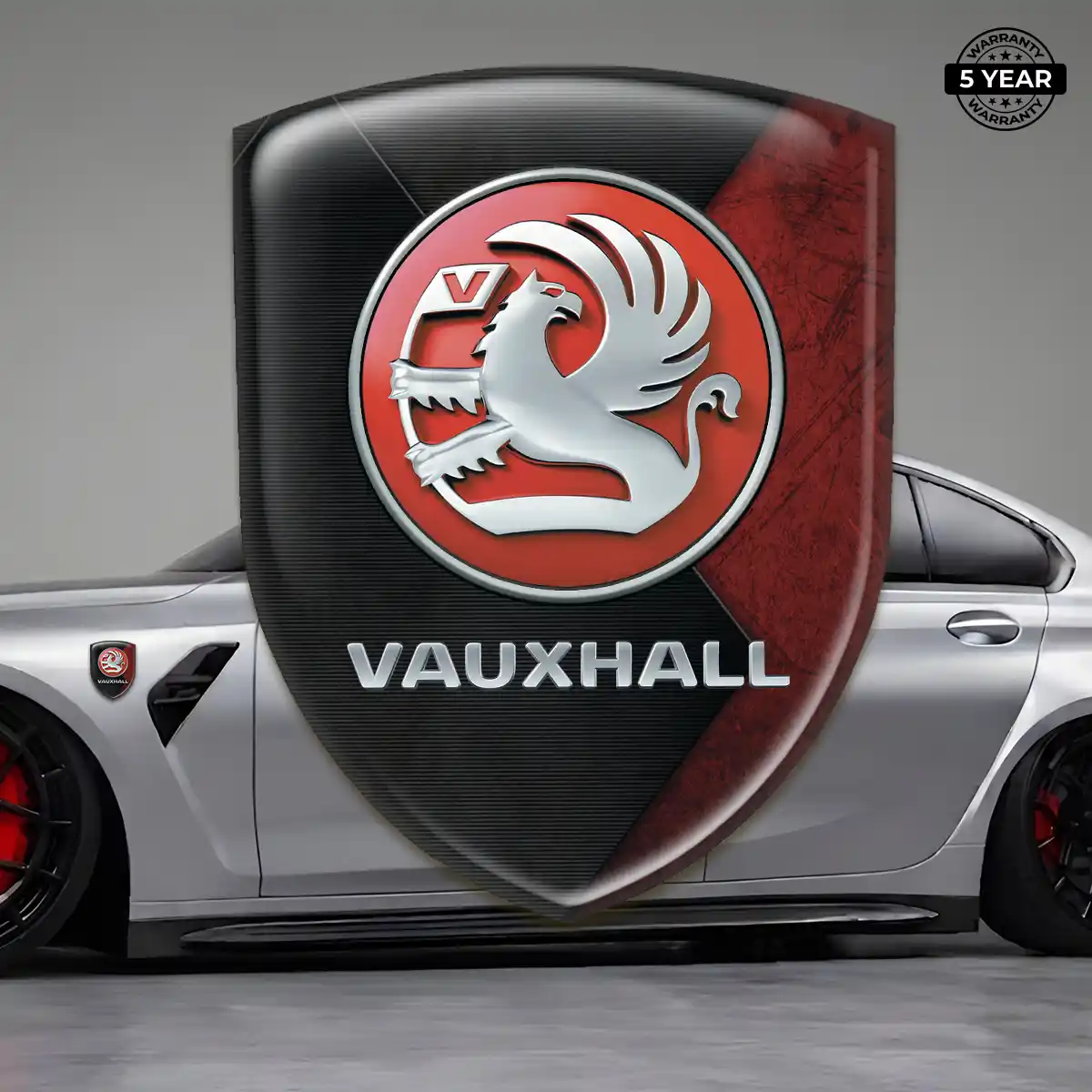 Vauxhall Emblem Domed Badge Signature Grade