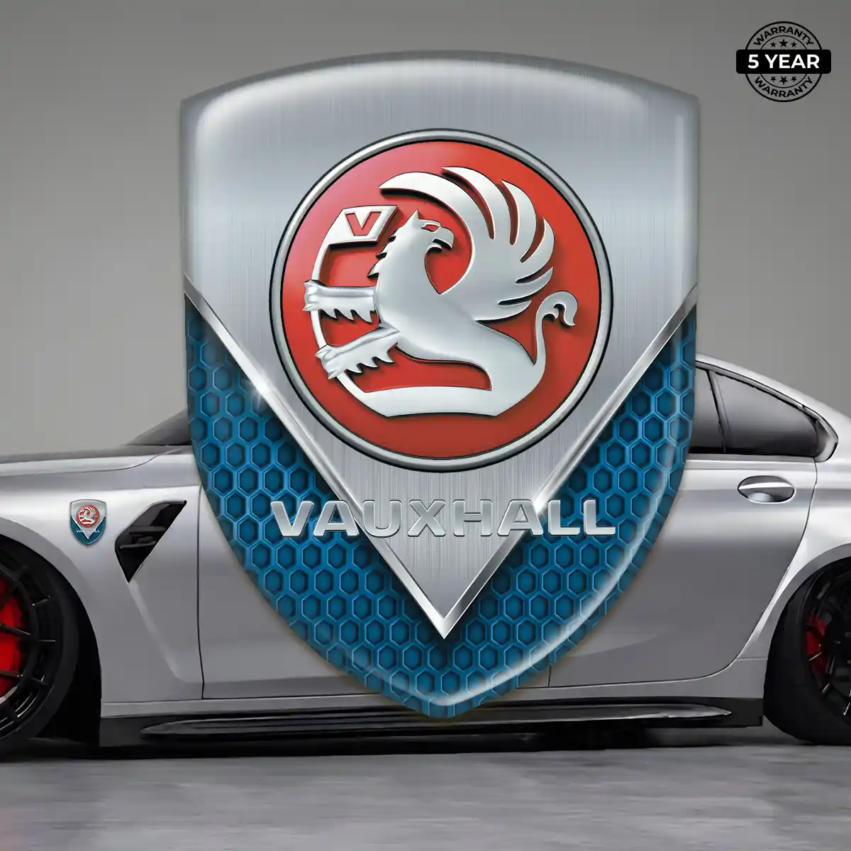 Vauxhall Emblem Domed Badge Superior Craft