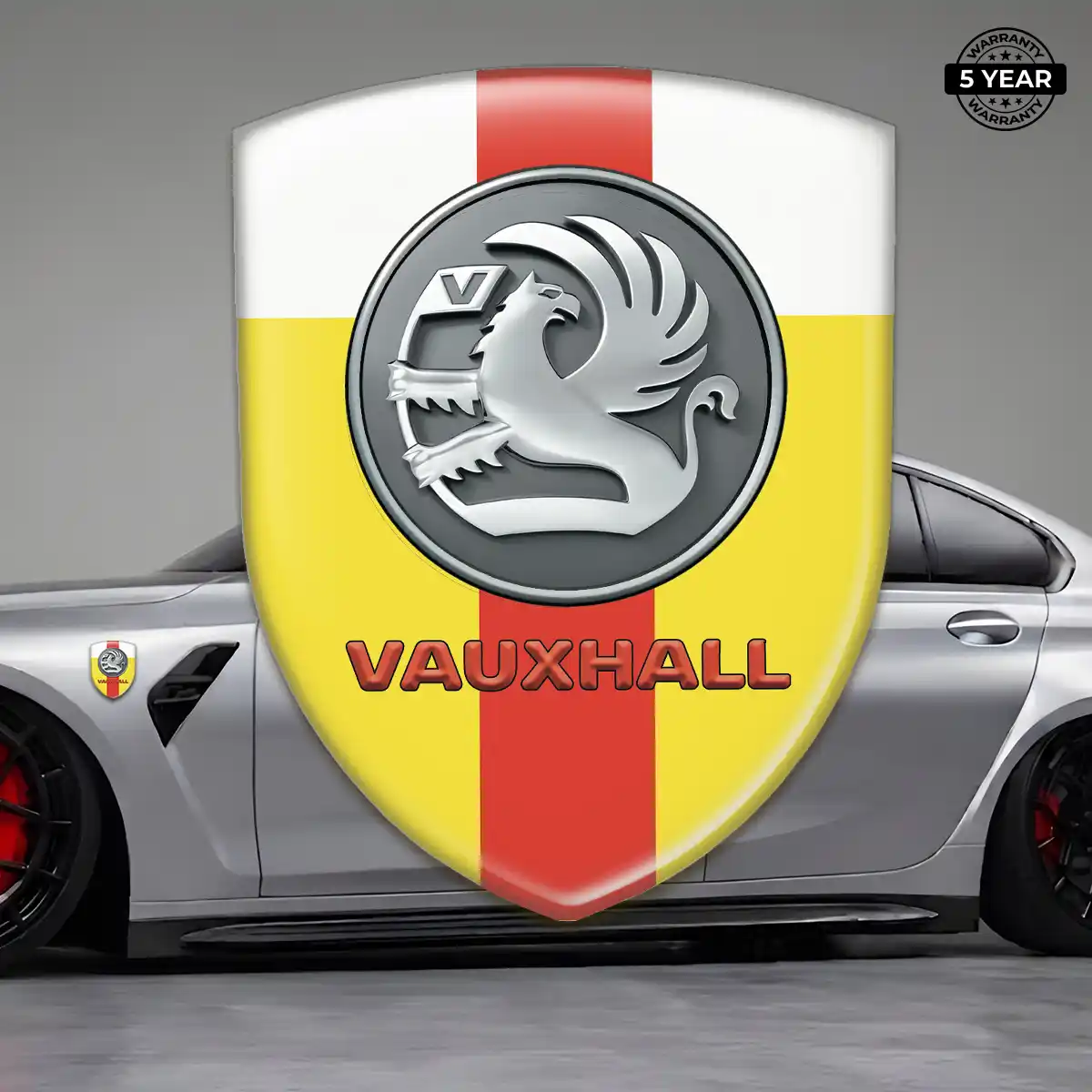 Vauxhall Emblem Logo Badge Deluxe Edition
