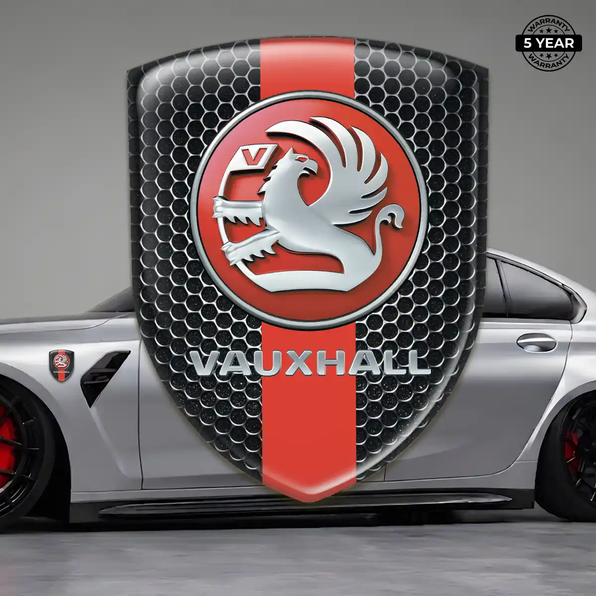Vauxhall Emblem Logo Badge Interior Elegance