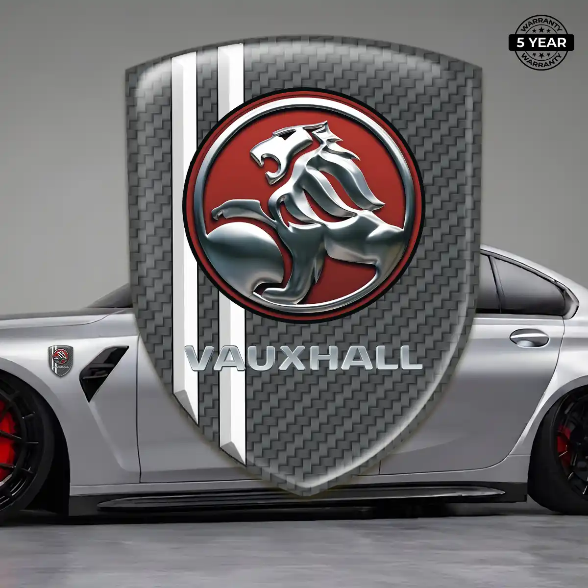 Vauxhall Emblem Logo Badge Interior Luxe
