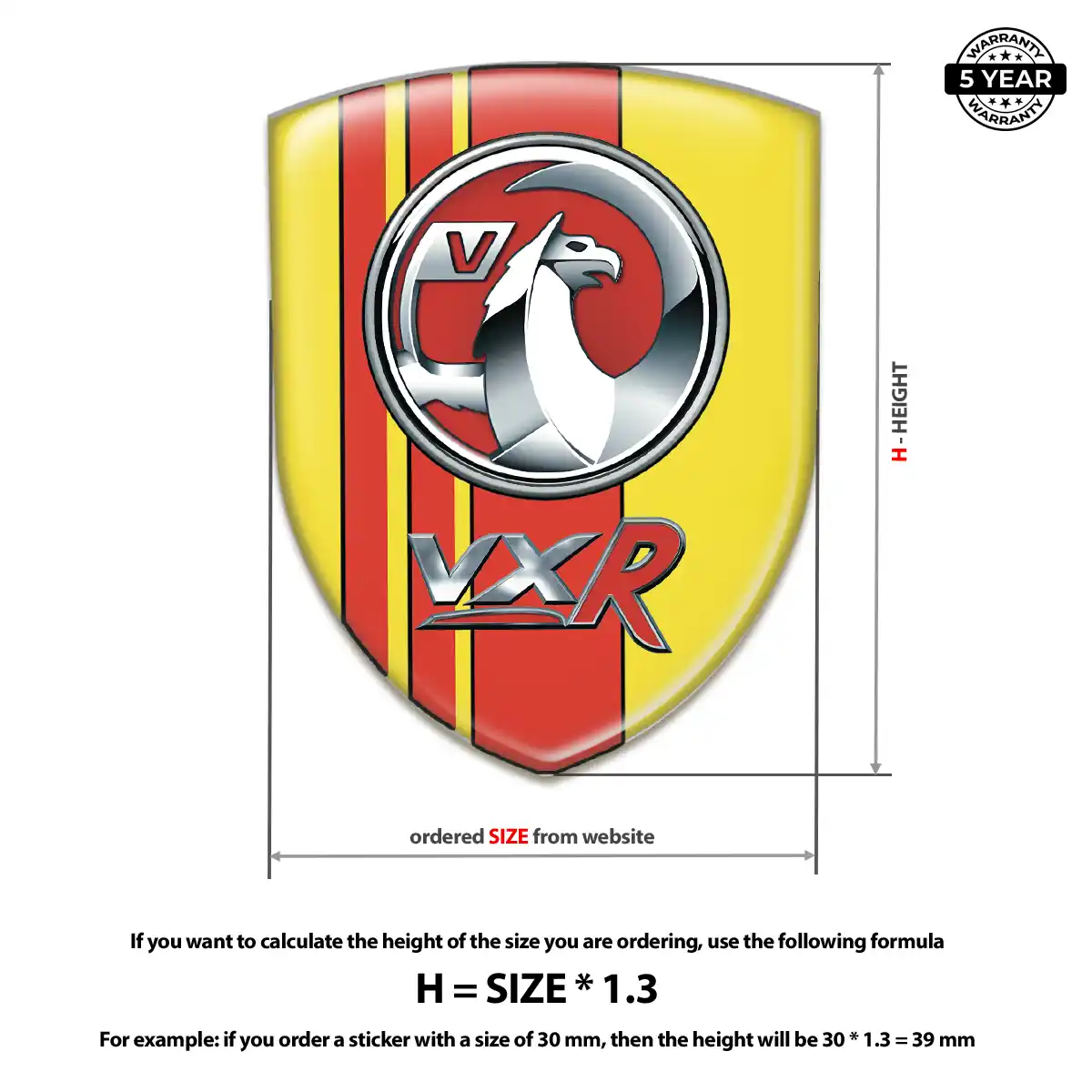 Vauxhall Emblem Logo Badge Noble Edition