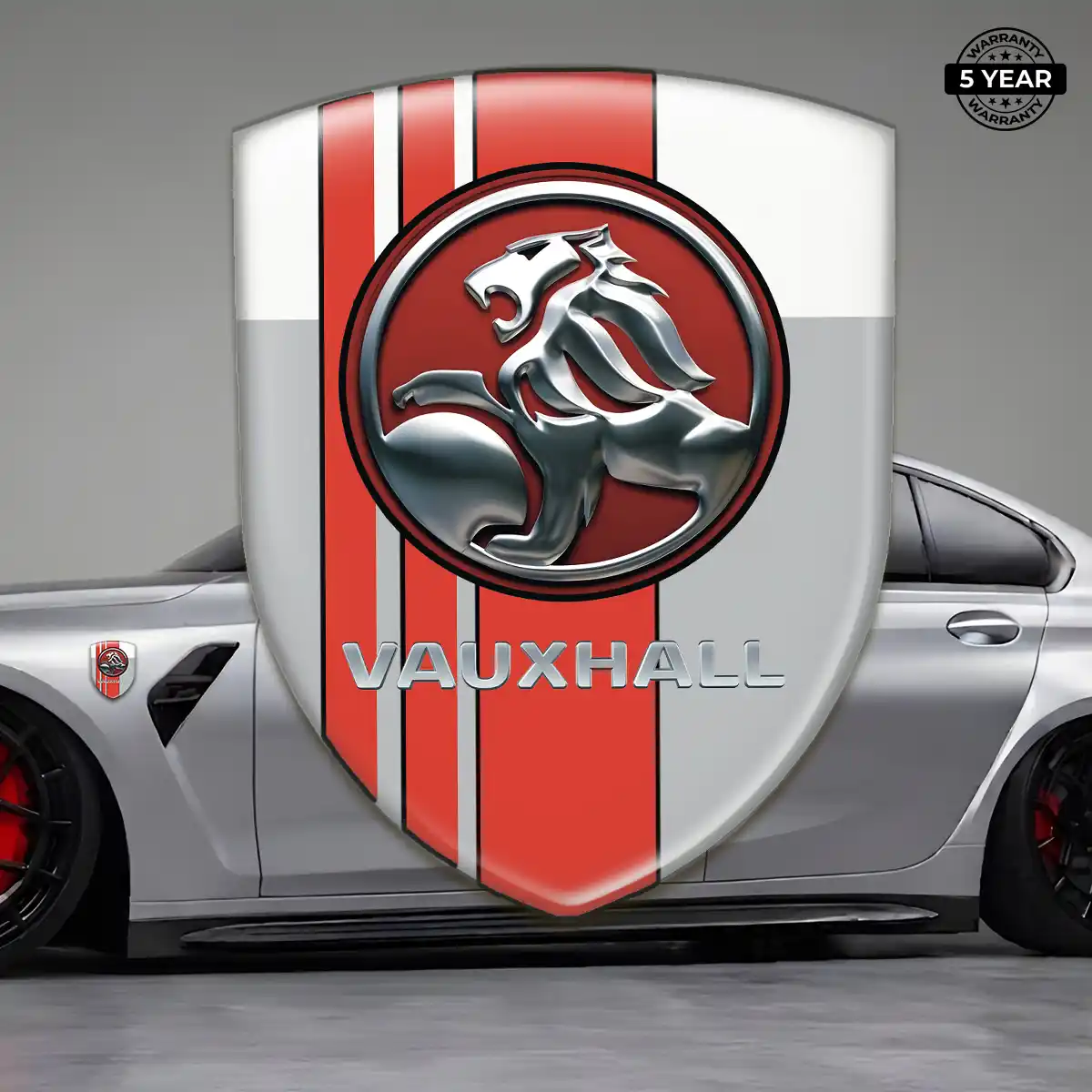 Vauxhall Emblem Logo Badge Outer Style