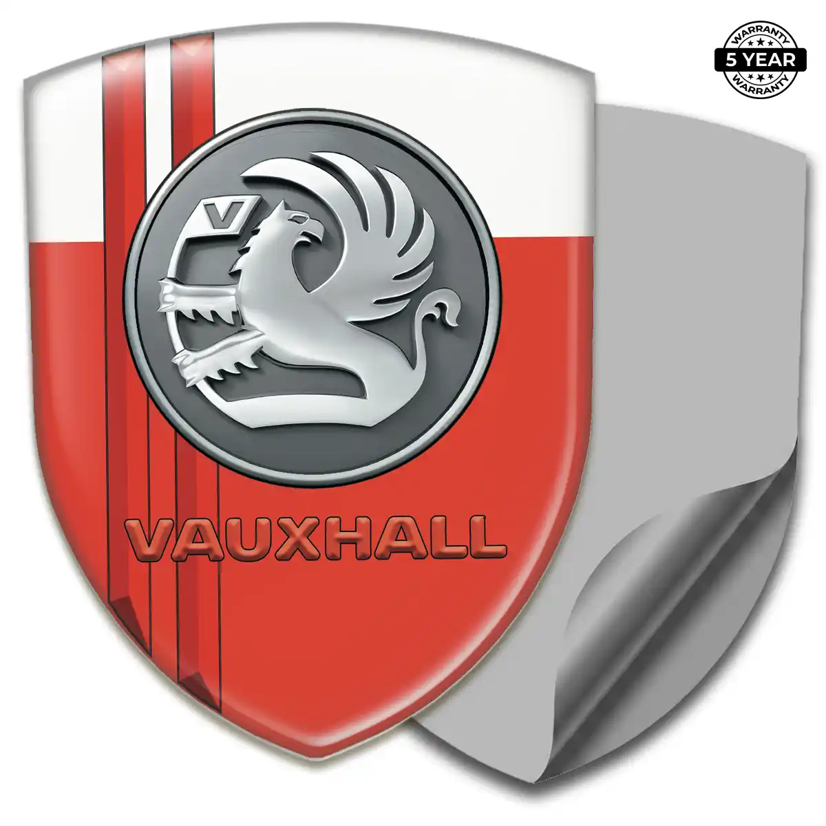 Vauxhall Emblem Logo Badge Sleek Style