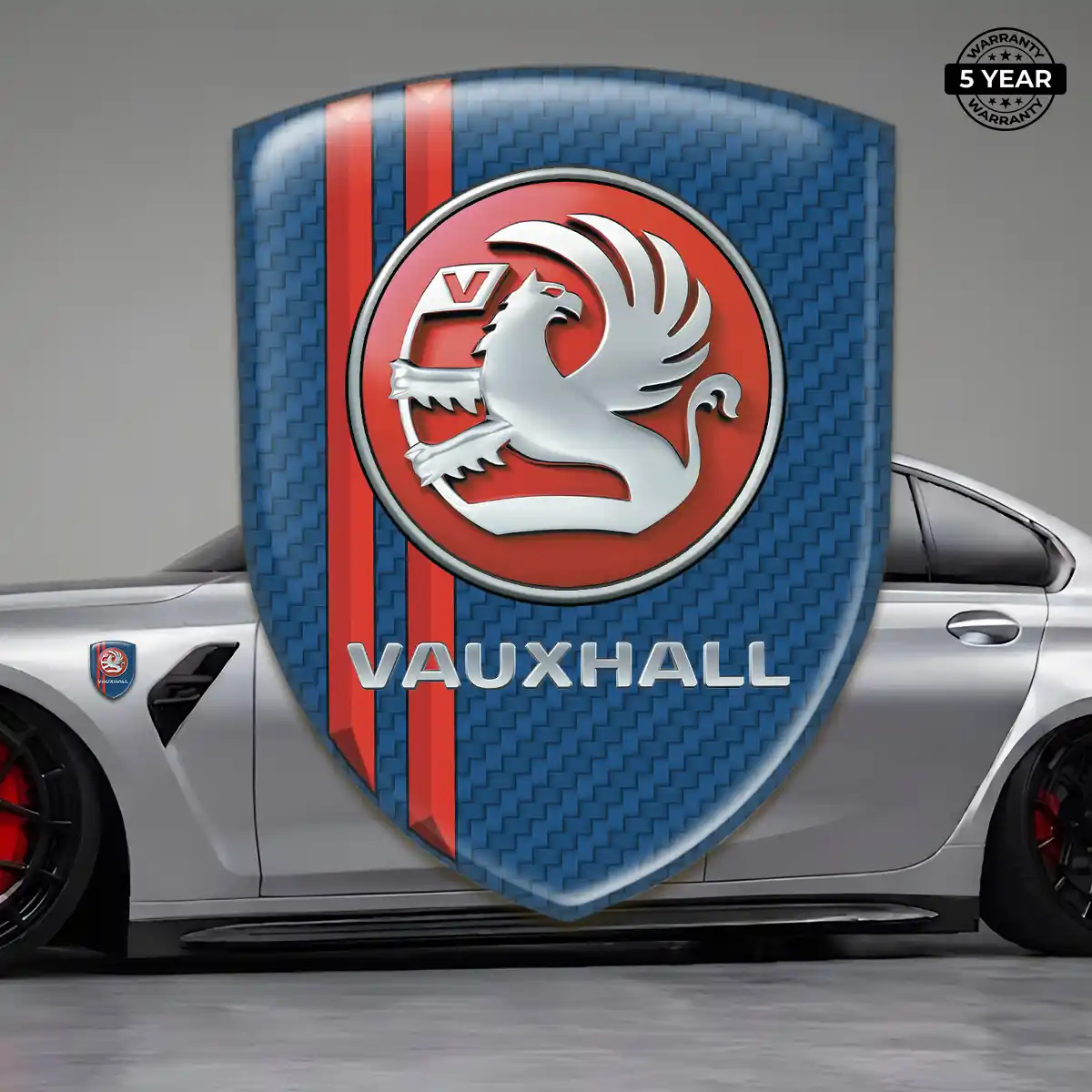 Vauxhall Emblem Logo Cabin Style