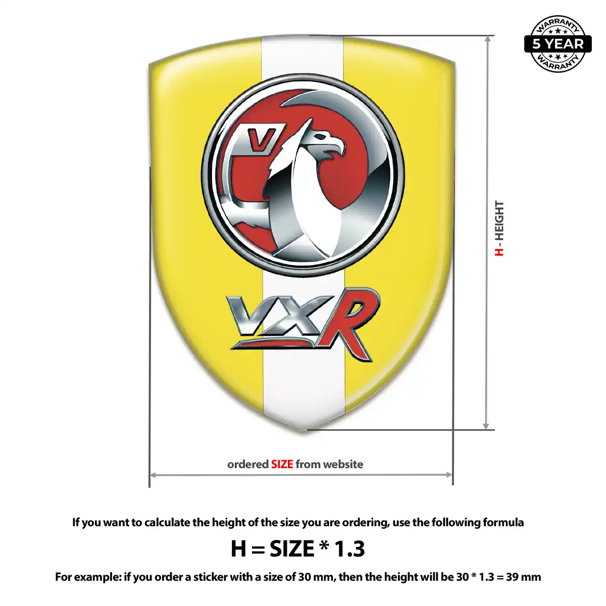 Vauxhall Emblem Logo Exclusive Series