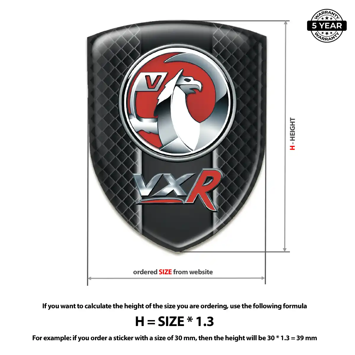 Vauxhall Emblem Logo Exterior Luxe