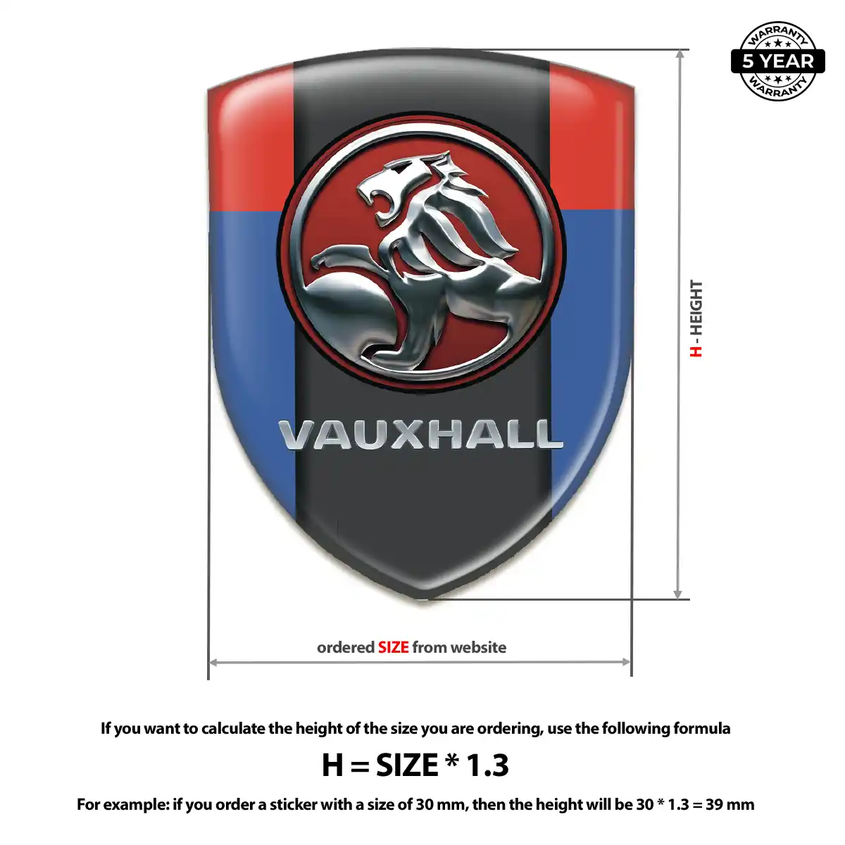 Vauxhall Emblem Logo Interior Luxe