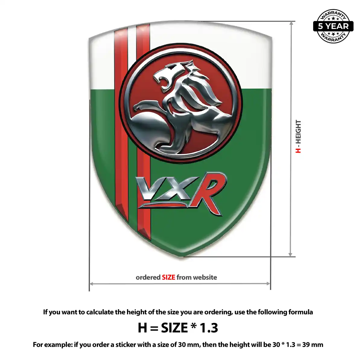 Vauxhall Emblem Logo Prestige Line