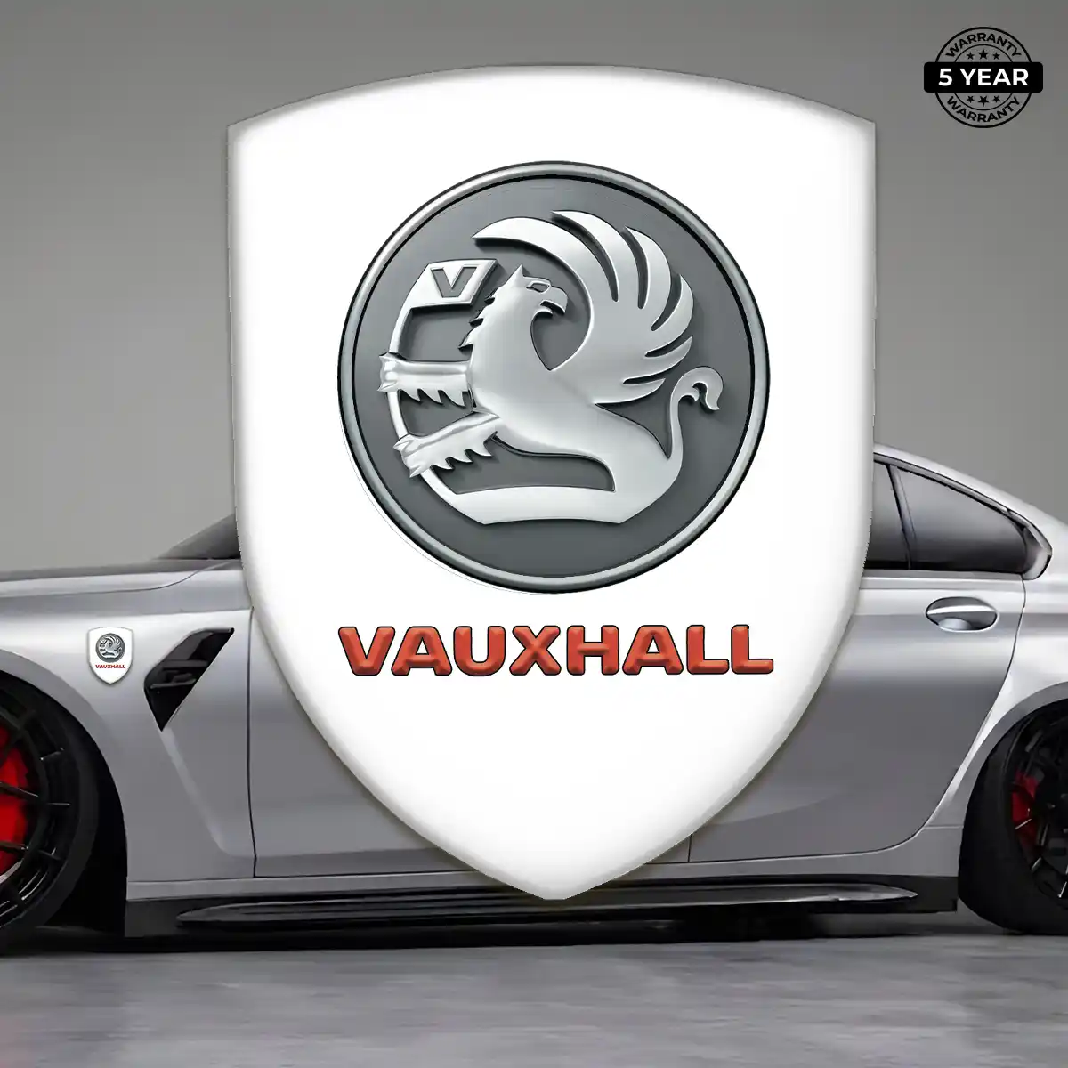 Vauxhall Emblem Logo Refined Design