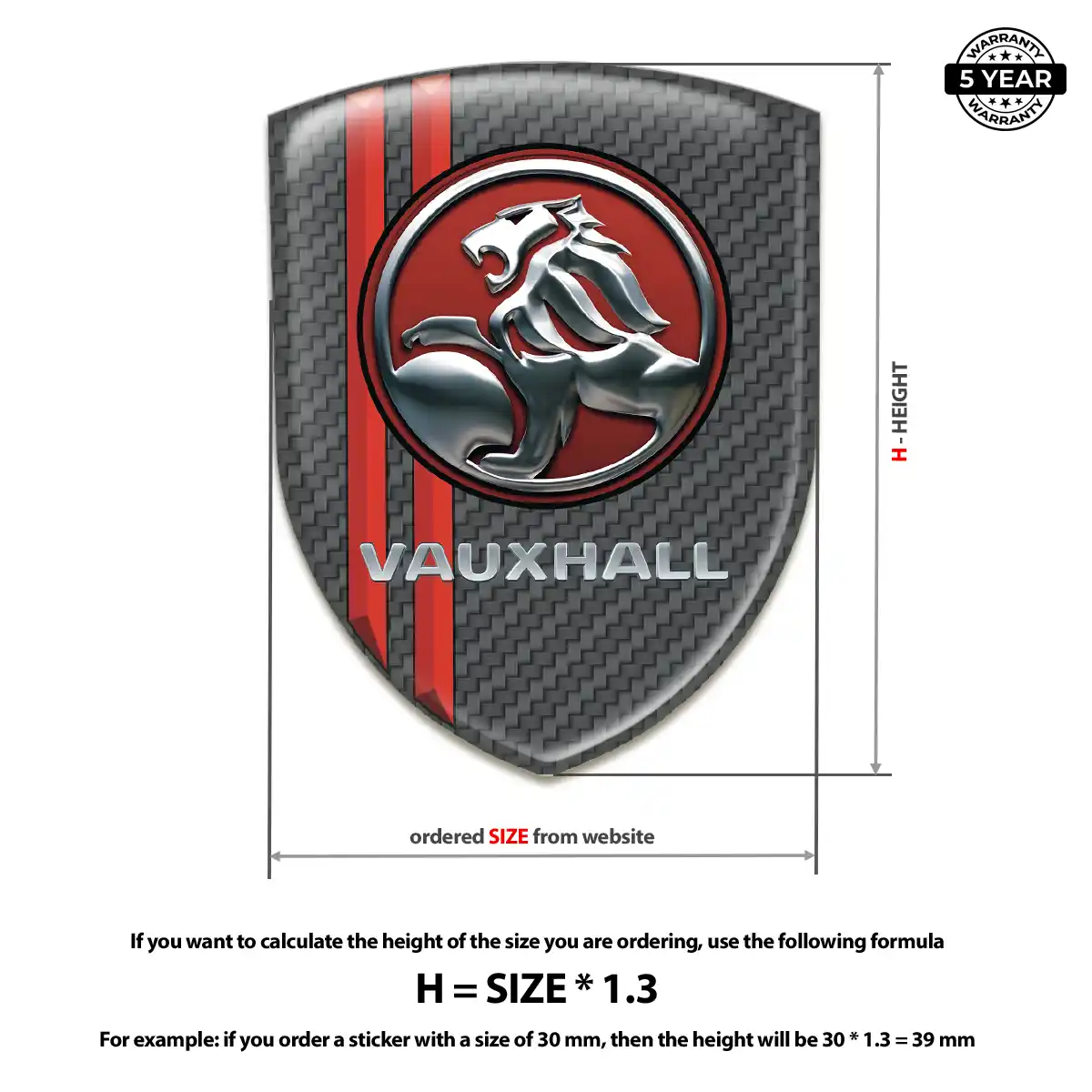 Vauxhall Emblem Refined Design