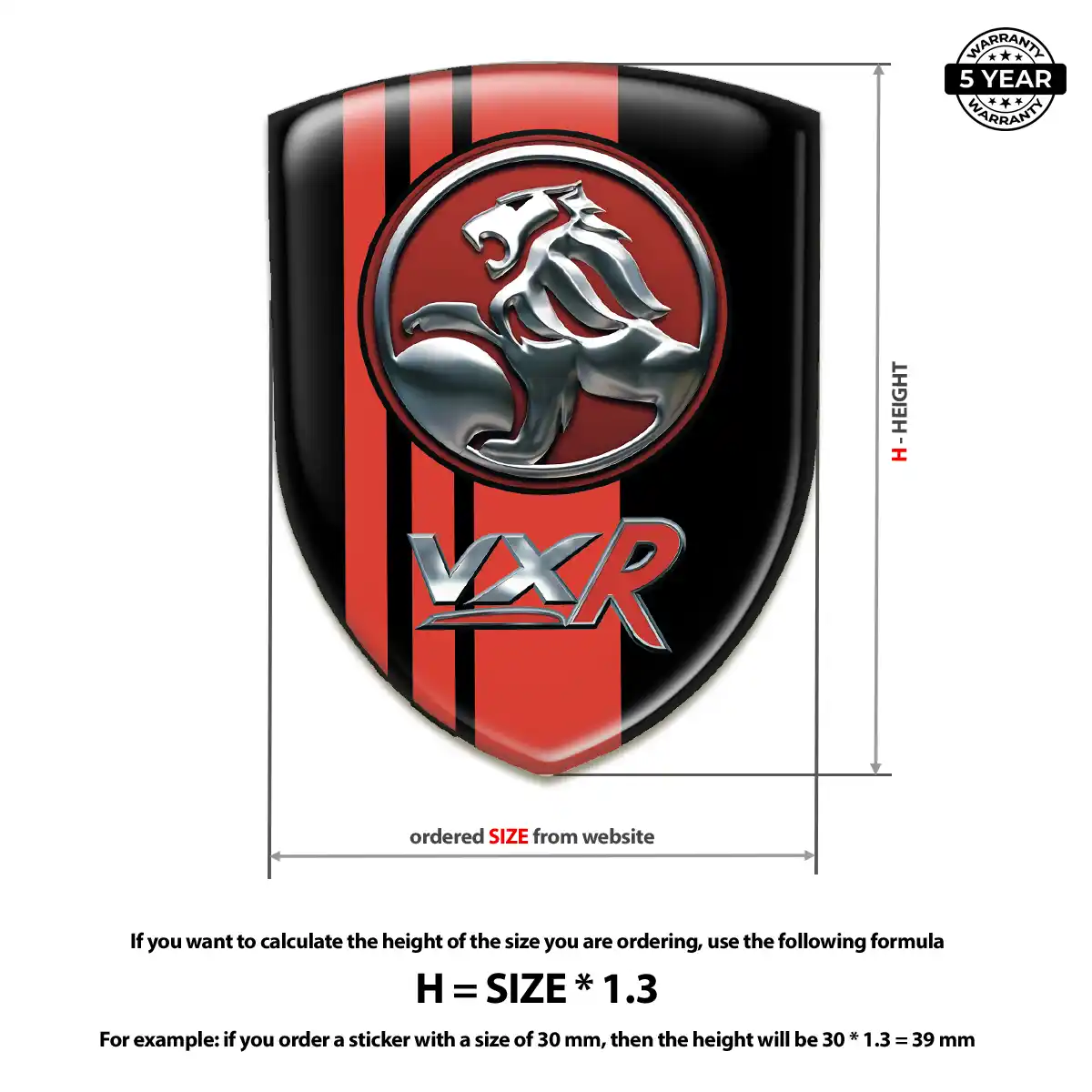 Vauxhall Emblem Shield Exterior Luxe