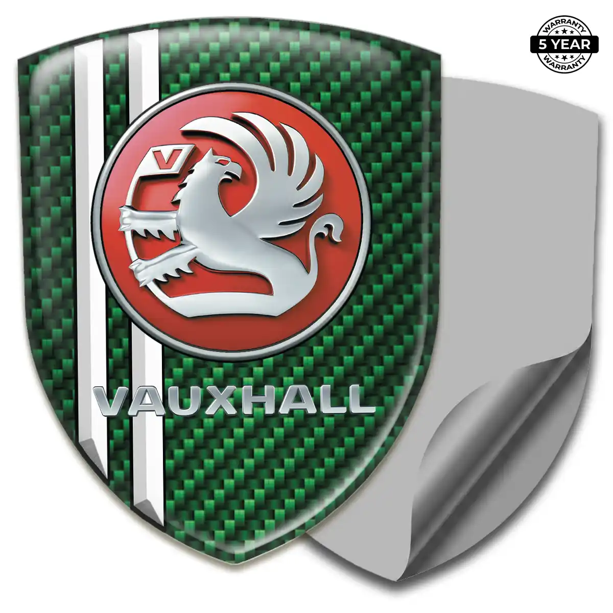 Vauxhall Emblem Shield Premium Dome
