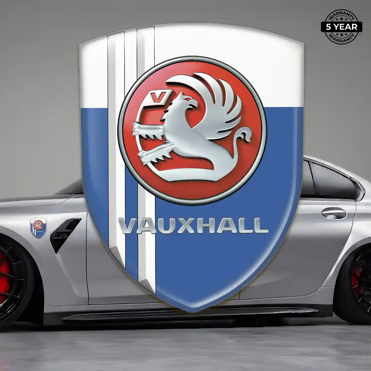 Vauxhall Emblem Shield Refined Design