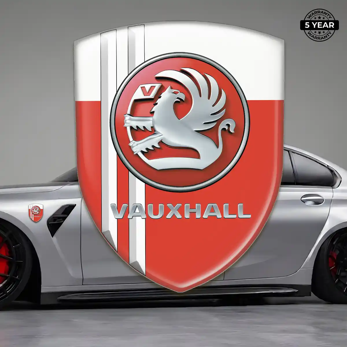 Vauxhall Emblem Shield Resin Luxe
