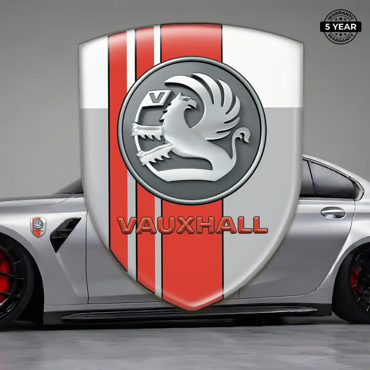 Vauxhall Emblem Shield Sleek Style