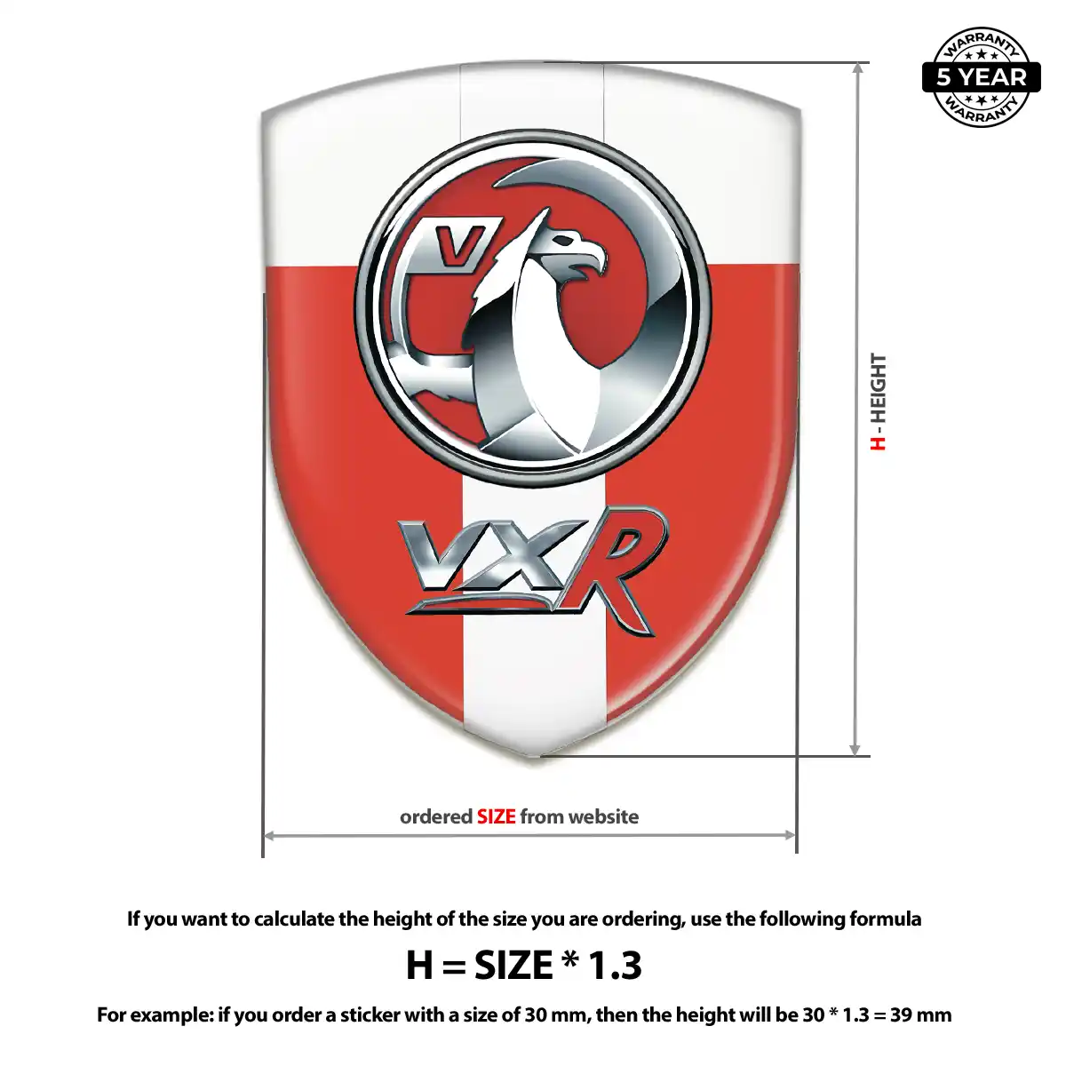 Vauxhall Emblem Silicone Deluxe Edition