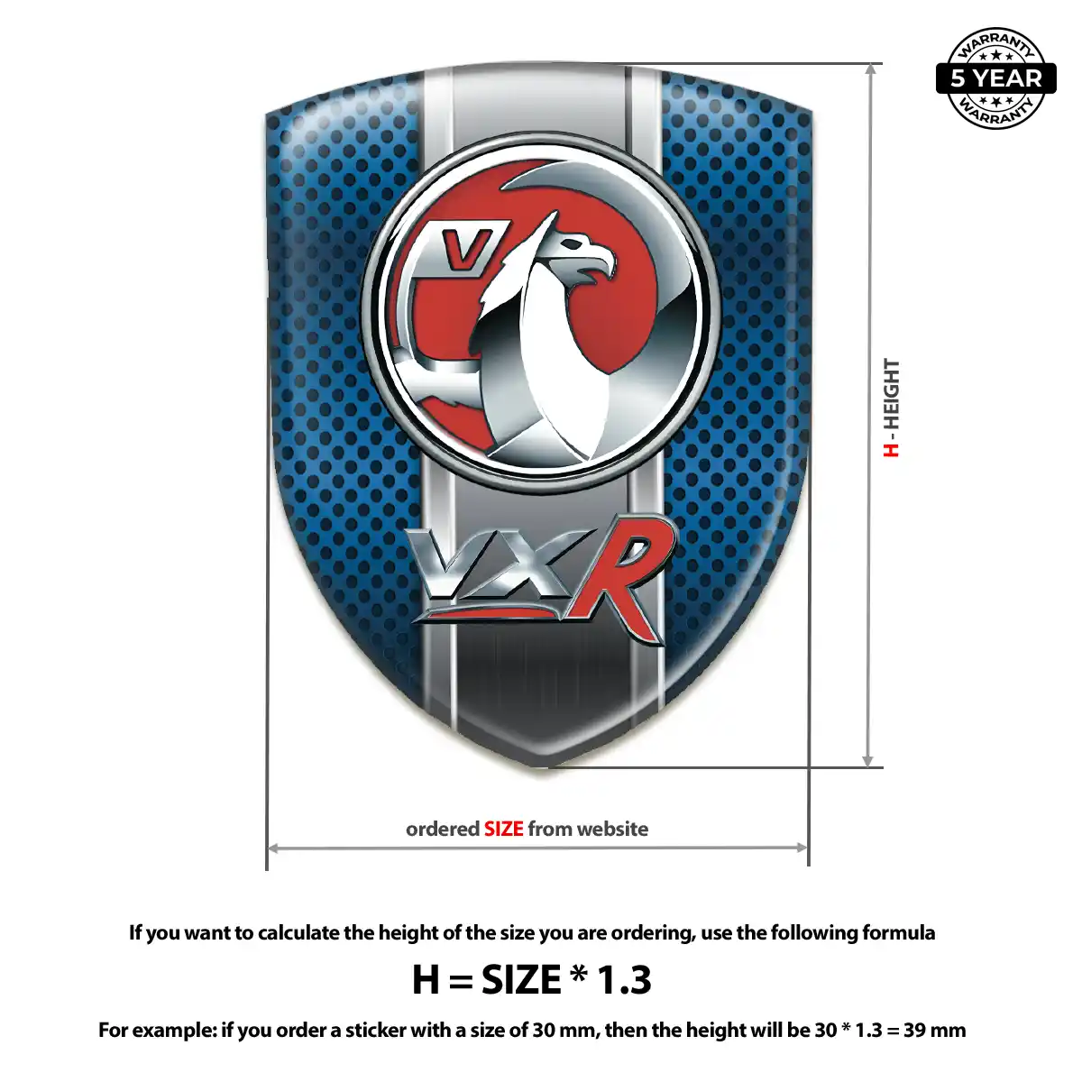 Vauxhall Emblem Silicone Interior Elegance