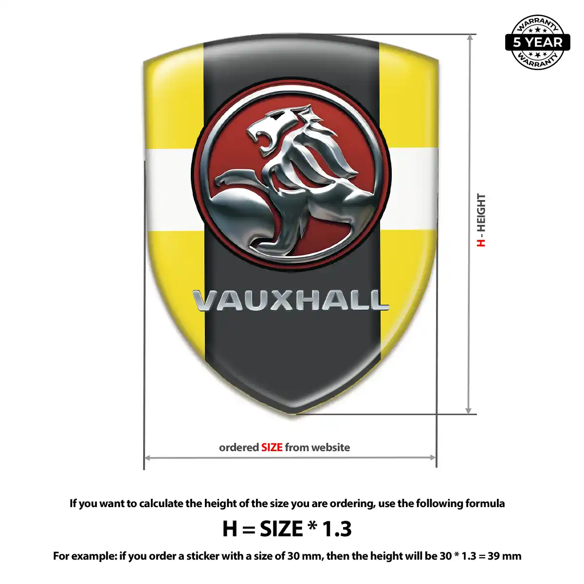 Vauxhall Emblem Silicone Outer Style