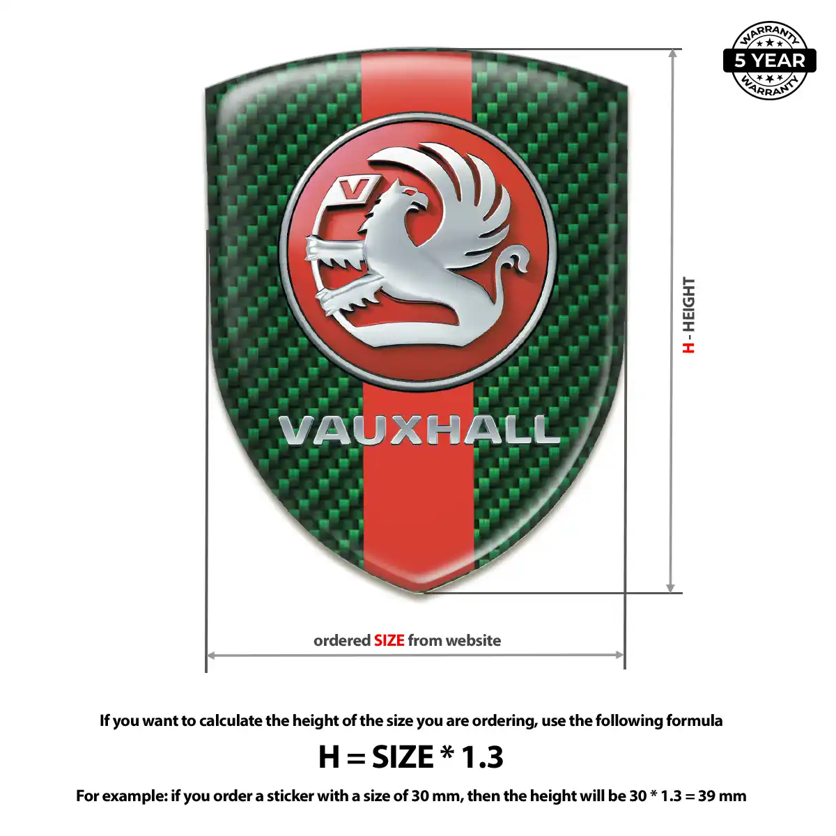 Vauxhall Emblem Superior Craft