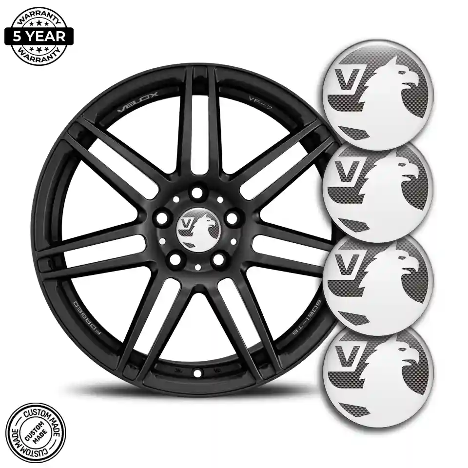 Vauxhall Emblem Wheel Center Caps Elite Finish