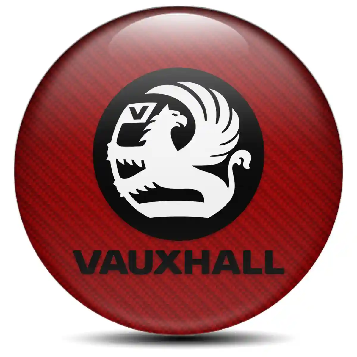 Vauxhall Emblem Wheel Center Caps Self-Adhesive Sleek Style