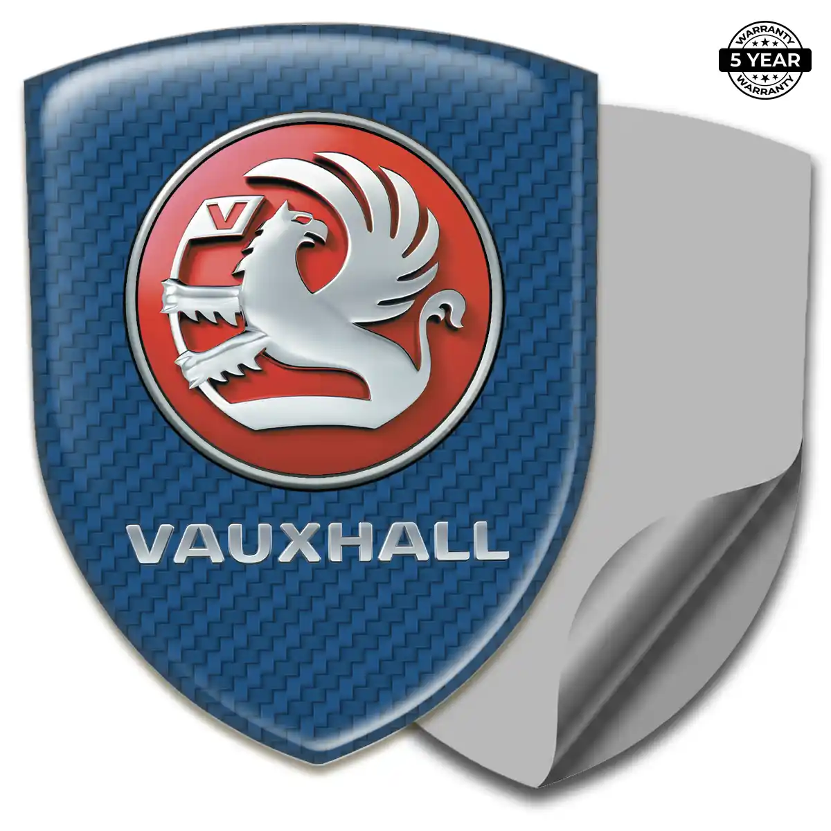 Vauxhall Epoxy Domed Sticker Cabin Style