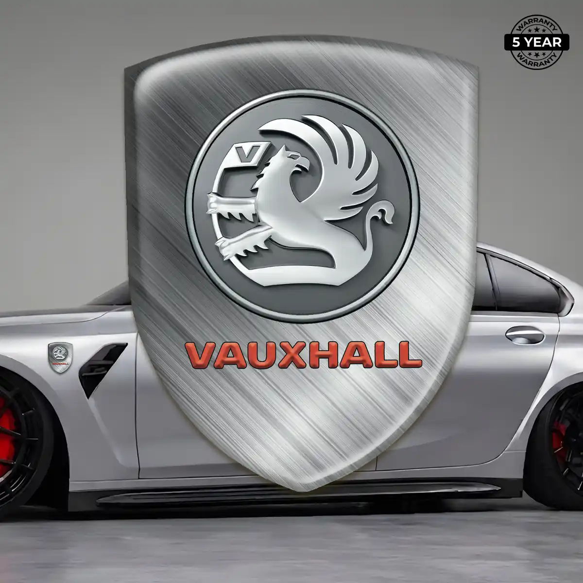 Vauxhall Epoxy Domed Sticker Elite Edition