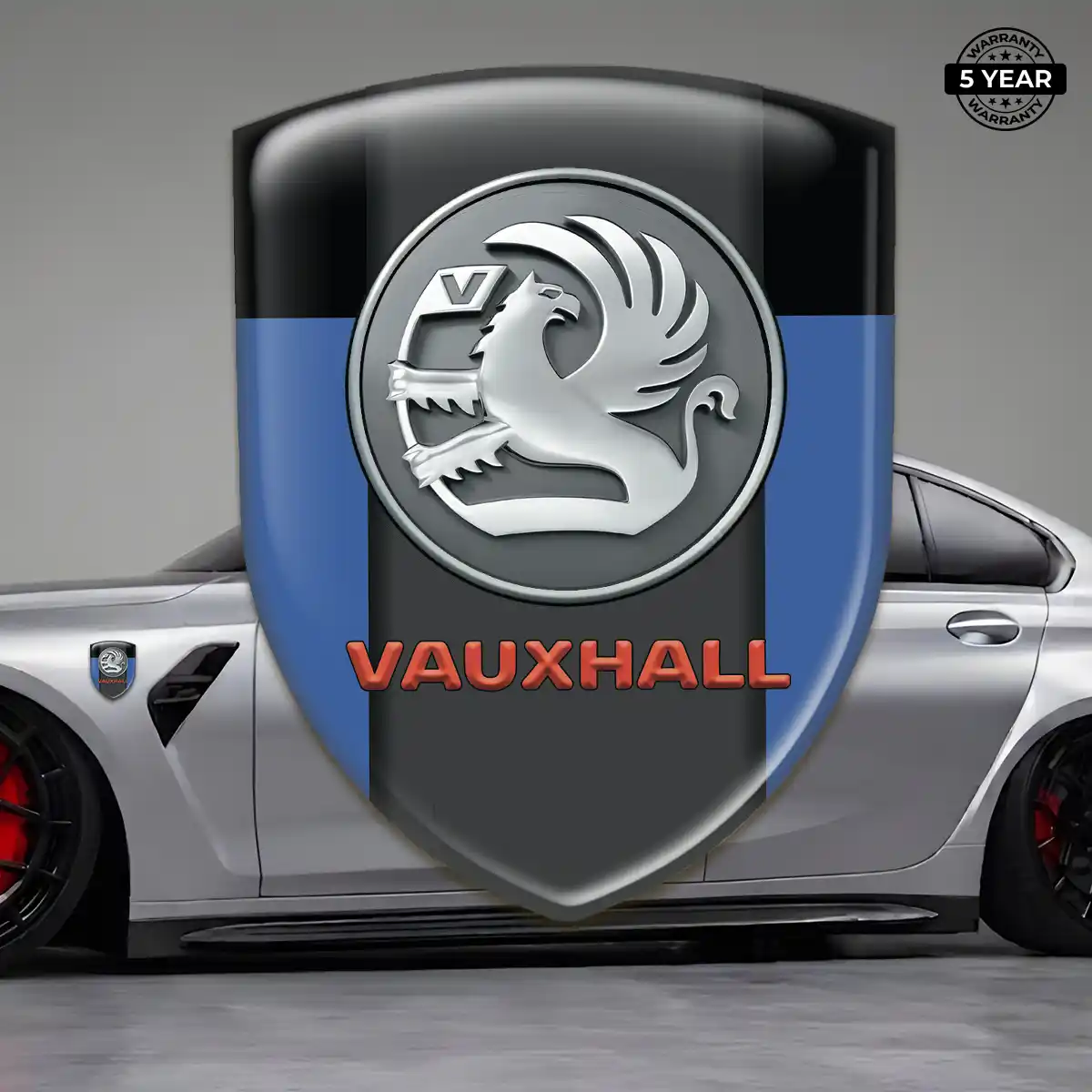 Vauxhall Epoxy Domed Sticker Exclusive Series