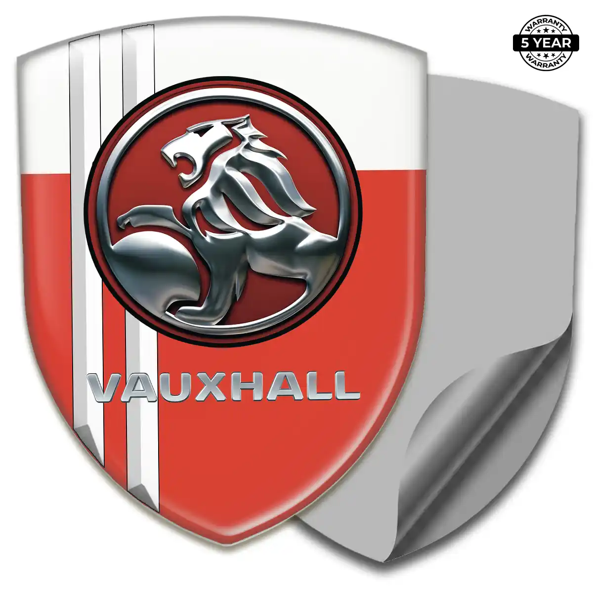 Vauxhall Epoxy Domed Sticker Opulent Line